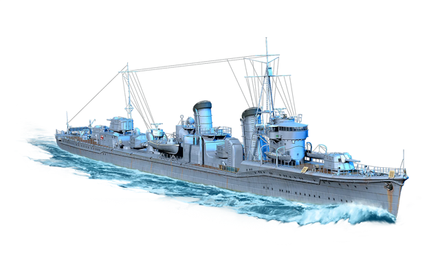 Image of Akatsuki from World of Warships
