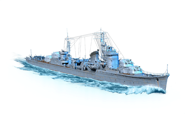 Image of Akizuki from World of Warships