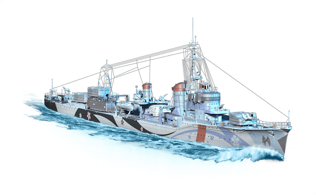 Image of AL Yukikaze from World of Warships