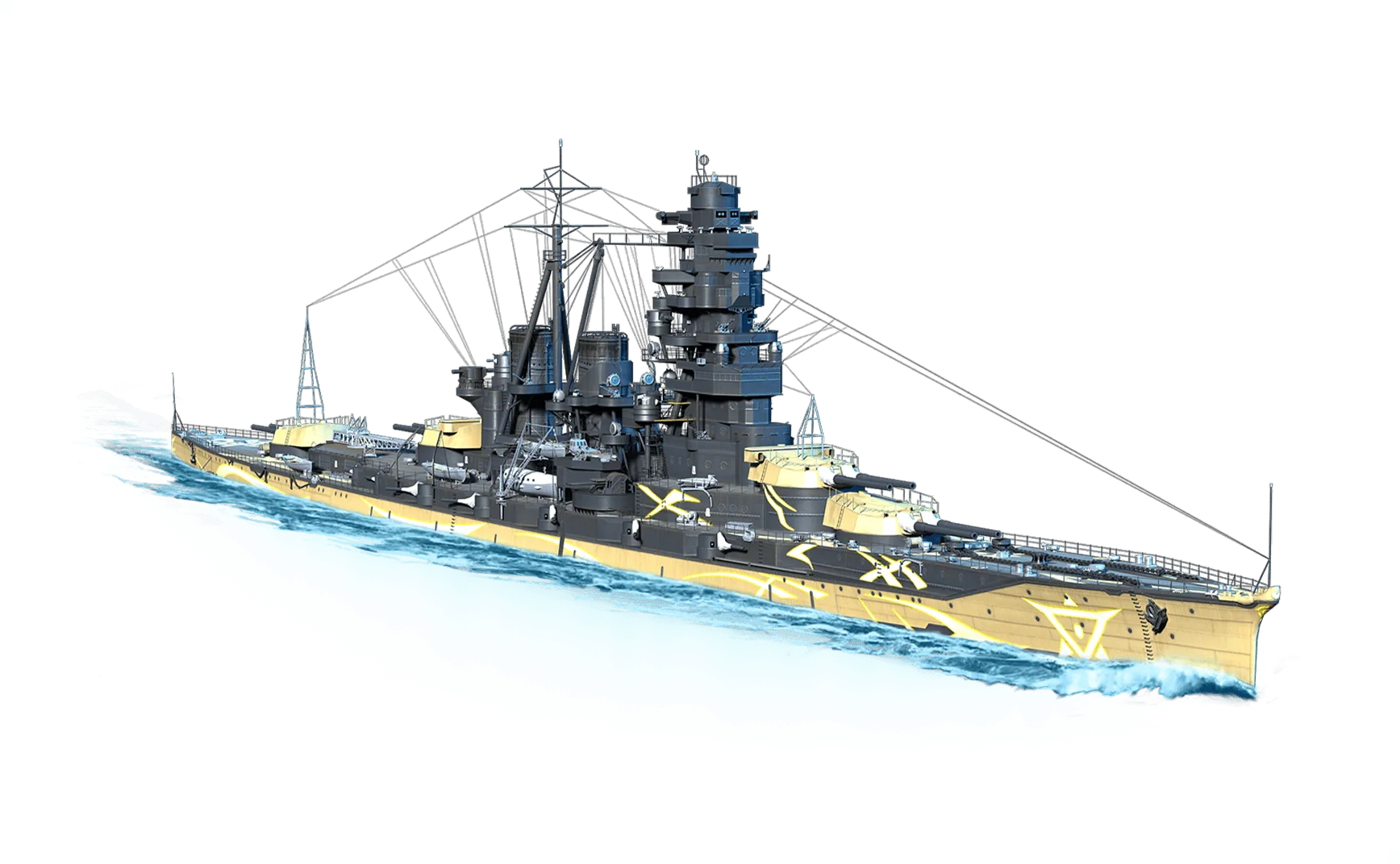 ARP Haruna from World Of Warships: Legends