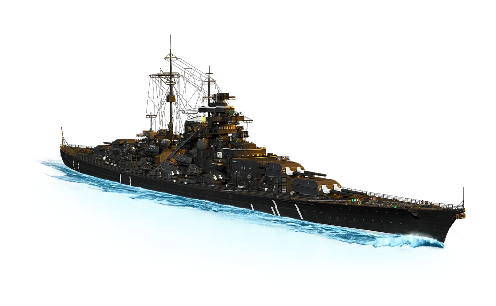 Bismarck B from World Of Warships: Legends