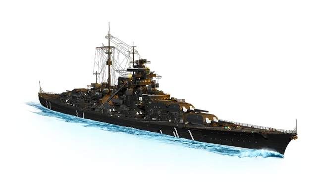 Image of Bismarck B from World of Warships