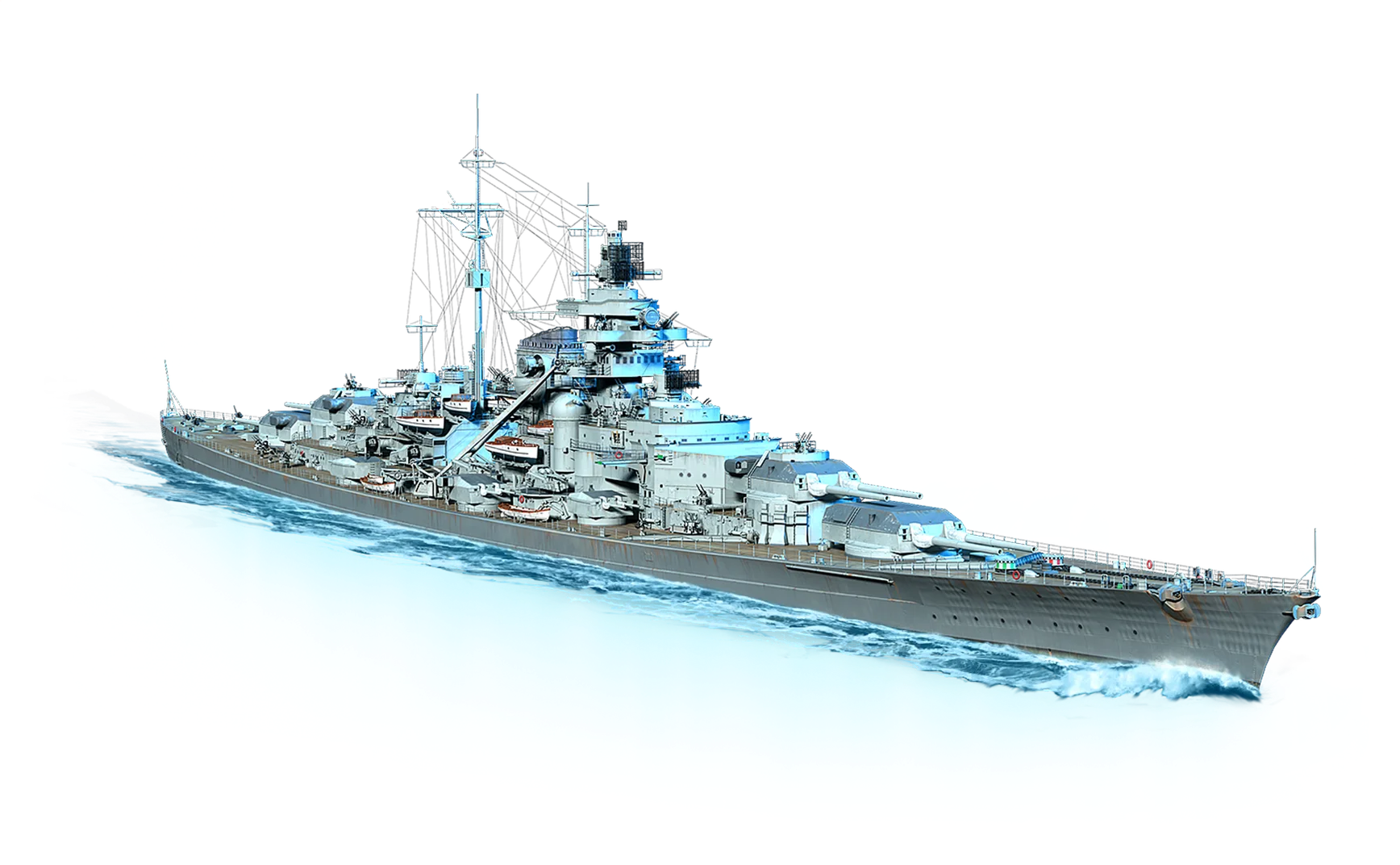 Bismarck from World Of Warships: Legends