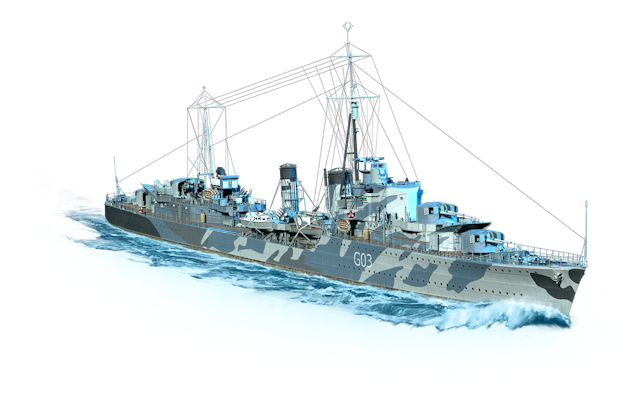 Image of Cossack 38 from World of Warships