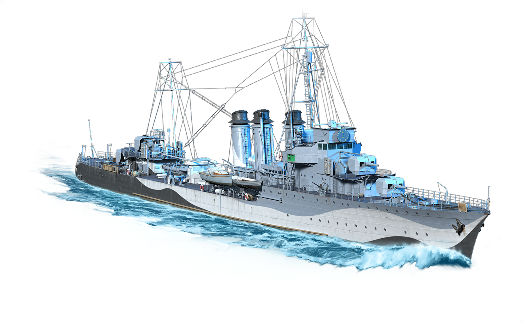 Cyclone from World Of Warships: Legends