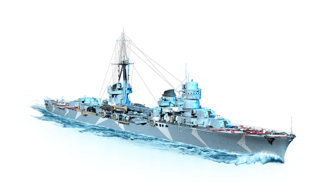 Image of Duca DAosta from World of Warships