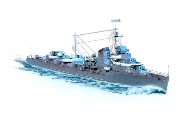 Image of Gnevny from World of Warships