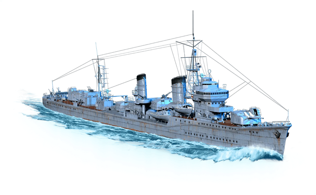 Image of Hatsuharu from World of Warships