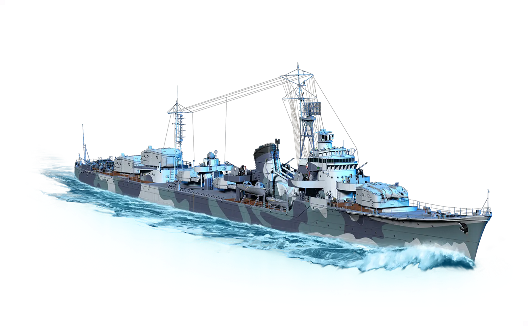 Hayate from World Of Warships: Legends