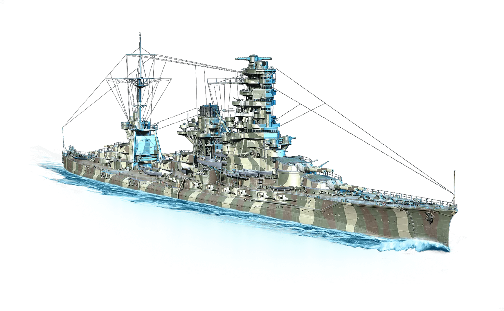 Hyuga from World Of Warships: Legends