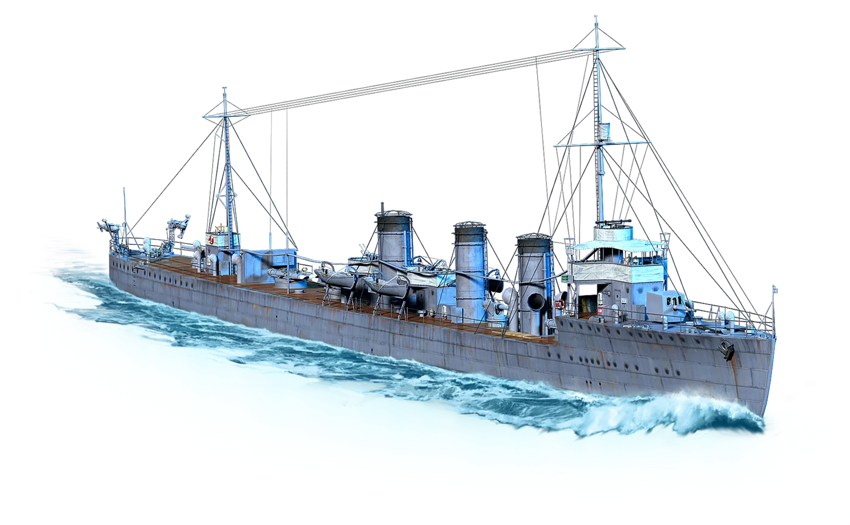 Isokaze from World Of Warships: Legends