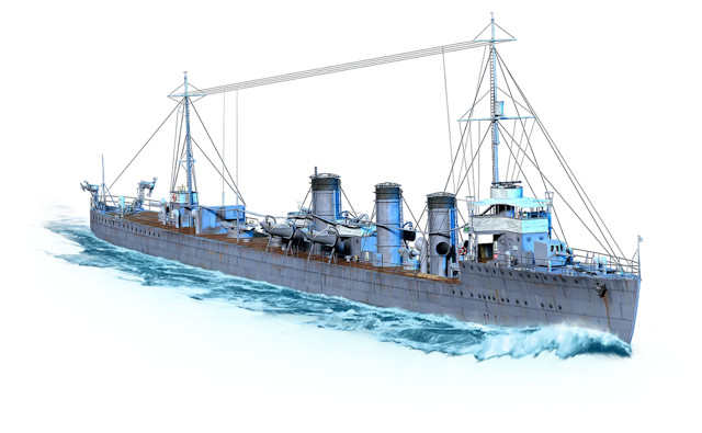 Image of Isokaze from World of Warships