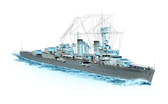 Image of Königsberg from World of Warships
