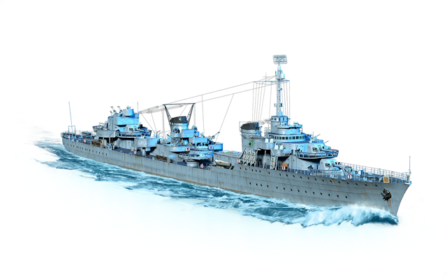 Image of Le Fantasque from World of Warships