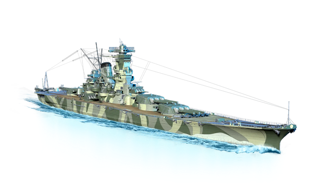 Image of Musashi from World of Warships