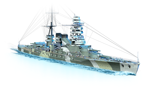 Image of Mutsu from World of Warships
