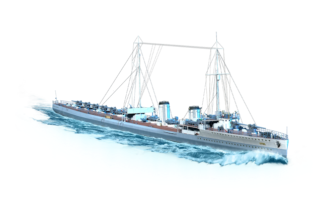 Image of Okhotnik from World of Warships