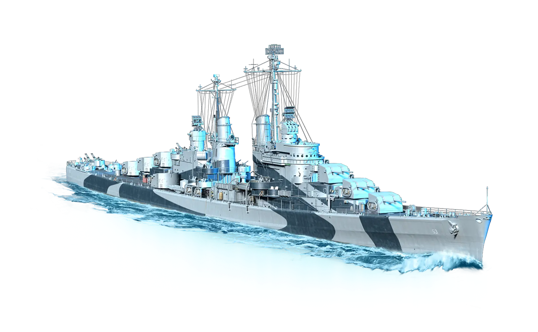San Diego from World Of Warships: Legends