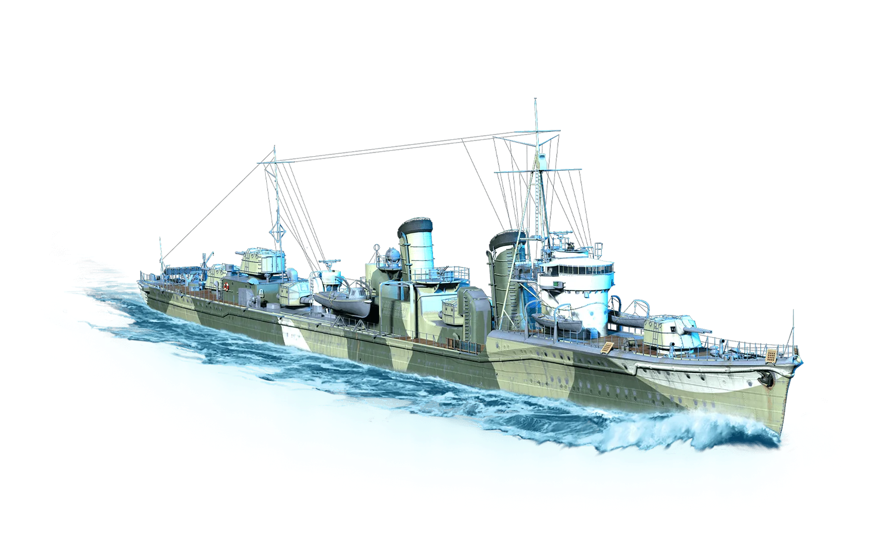 Shinonome from World Of Warships: Legends