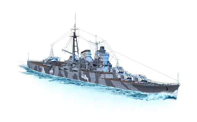 Image of Suzuya from World of Warships