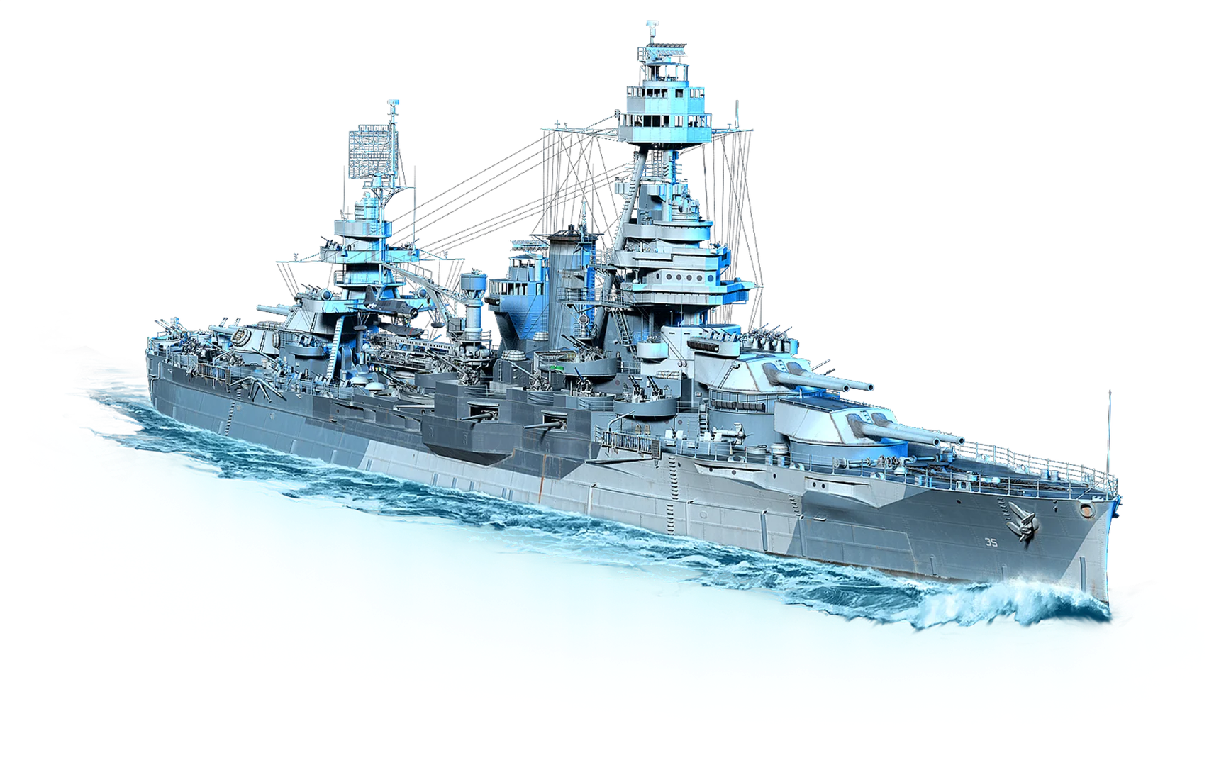 Texas from World Of Warships: Legends