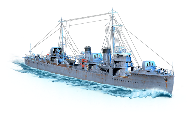 Image of Wakatake from World of Warships