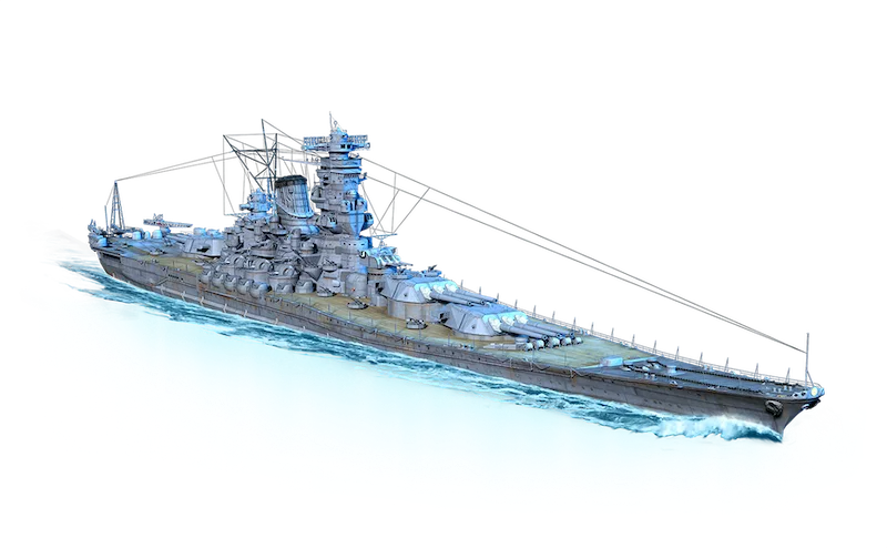Yamato from World Of Warships: Legends