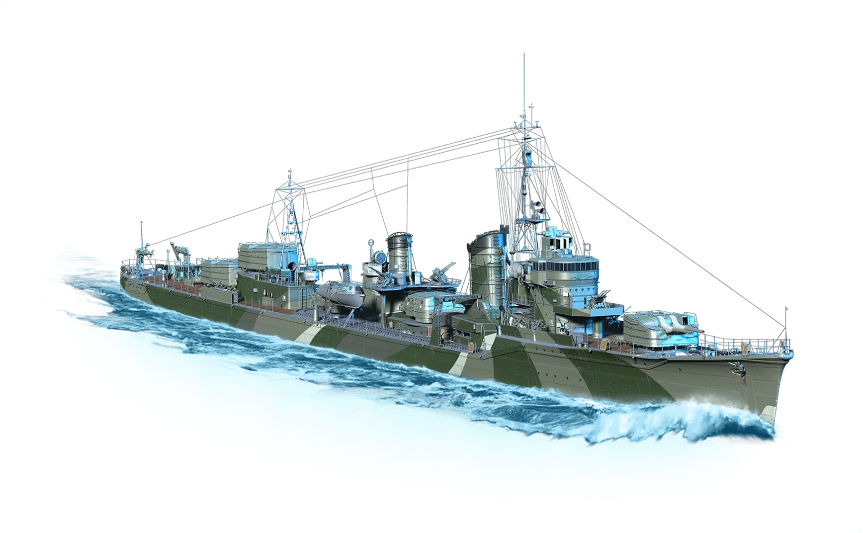 Yukikaze from World Of Warships: Legends